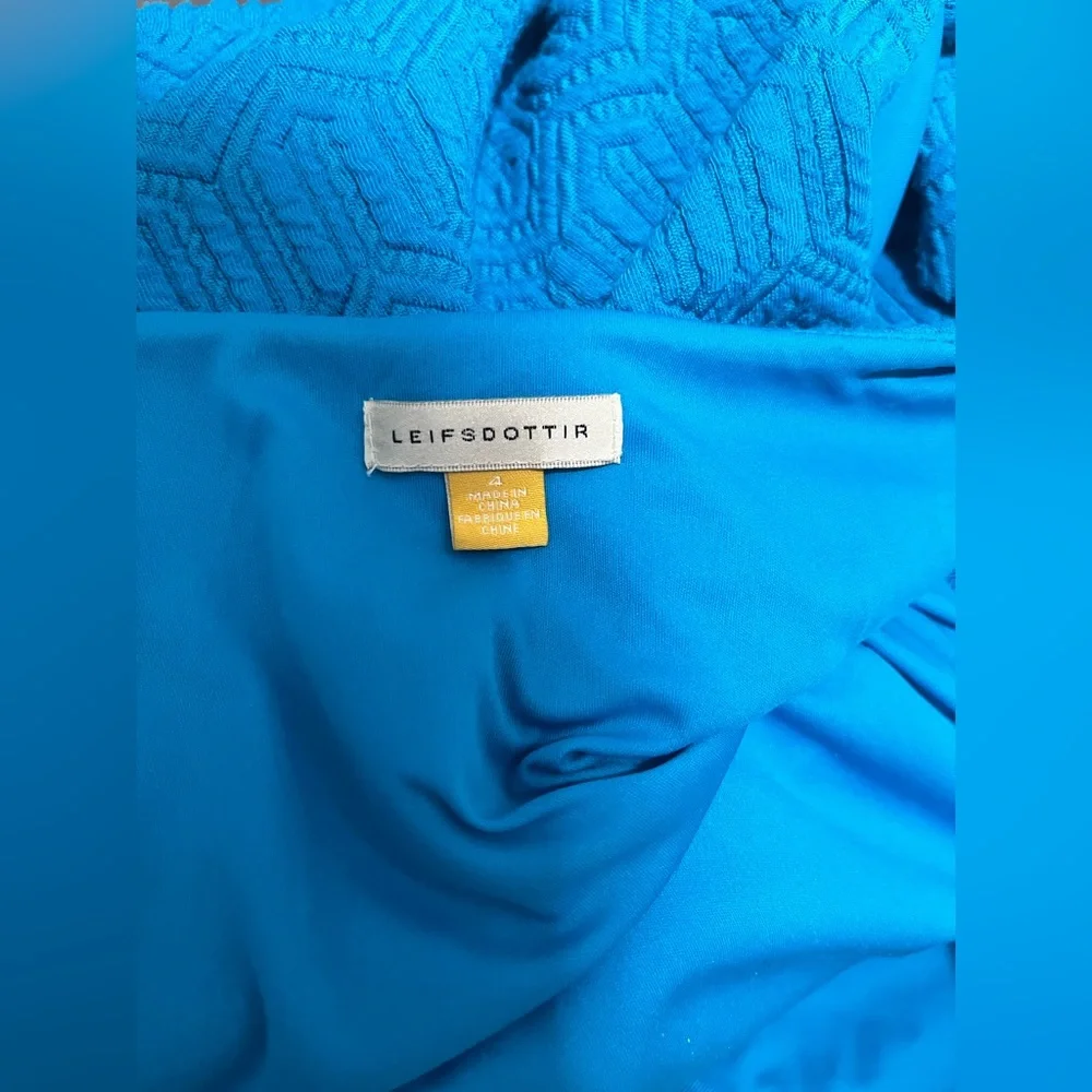 Leifsdottir Textured Tonnelle Dress - Picture 4 of 5